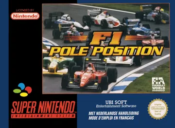 F1 Pole Position (Europe) box cover front